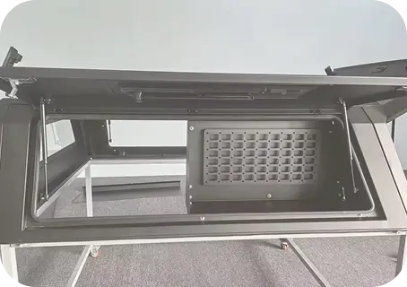 Half storage box