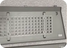 Interior hanging net for side doors