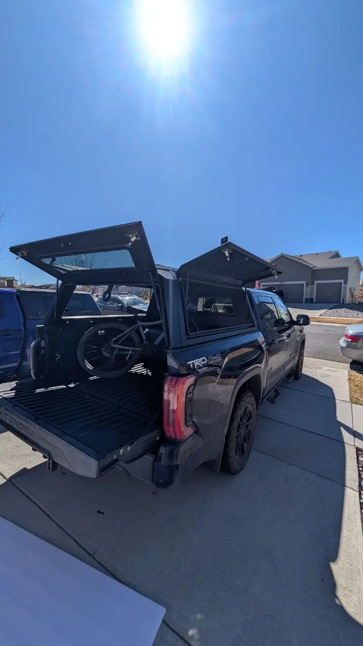 Toyota Tundra with an Overlandico Forge topper