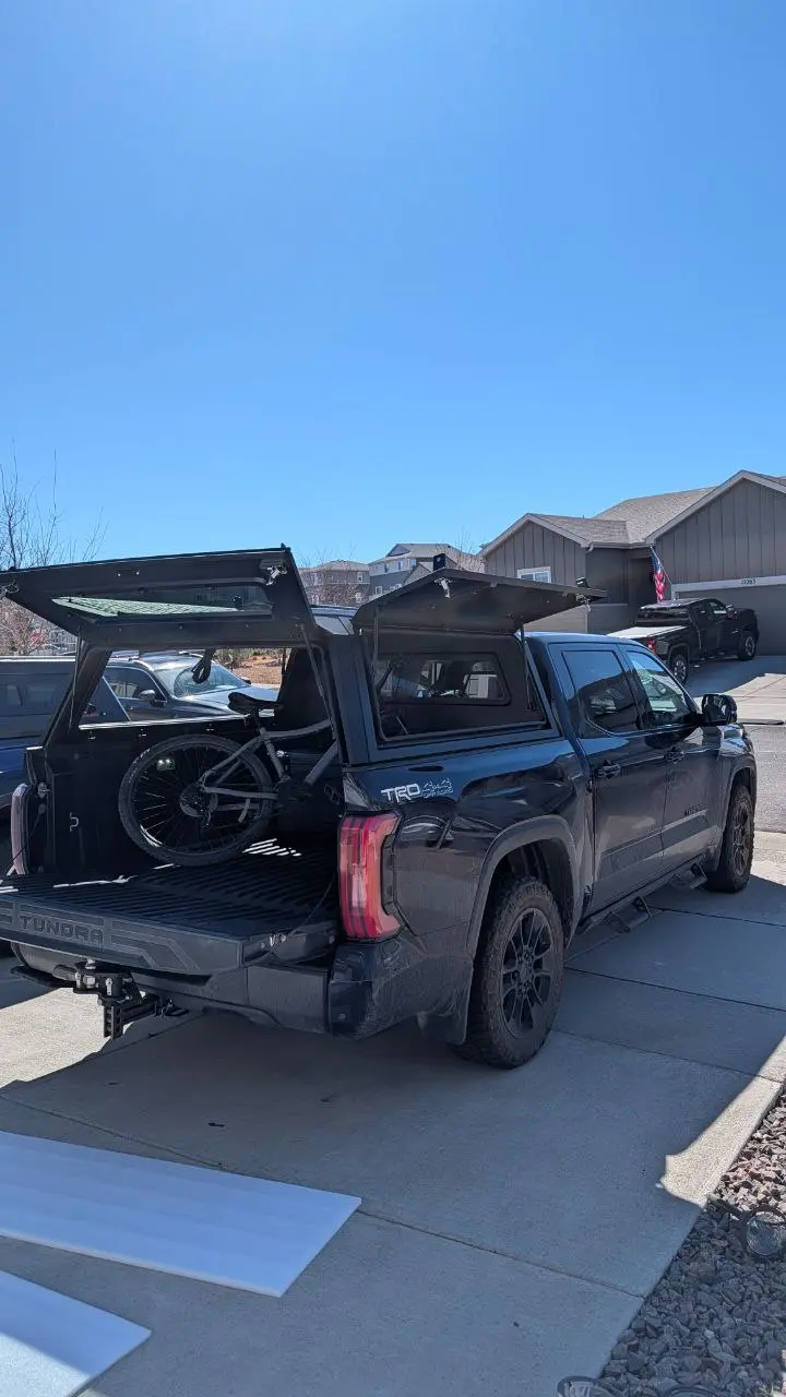 Toyota Tundra with an Overlandico Forge topper
