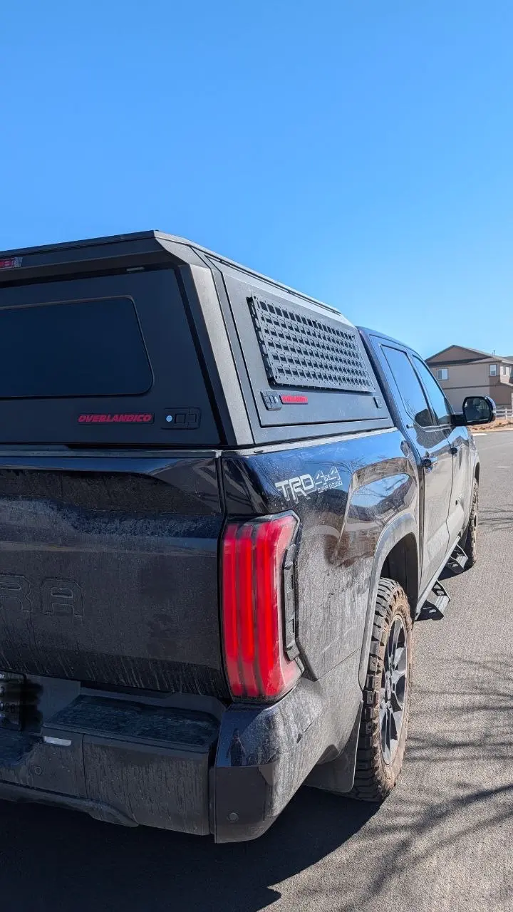 Toyota Tundra with an Overlandico Forge topper