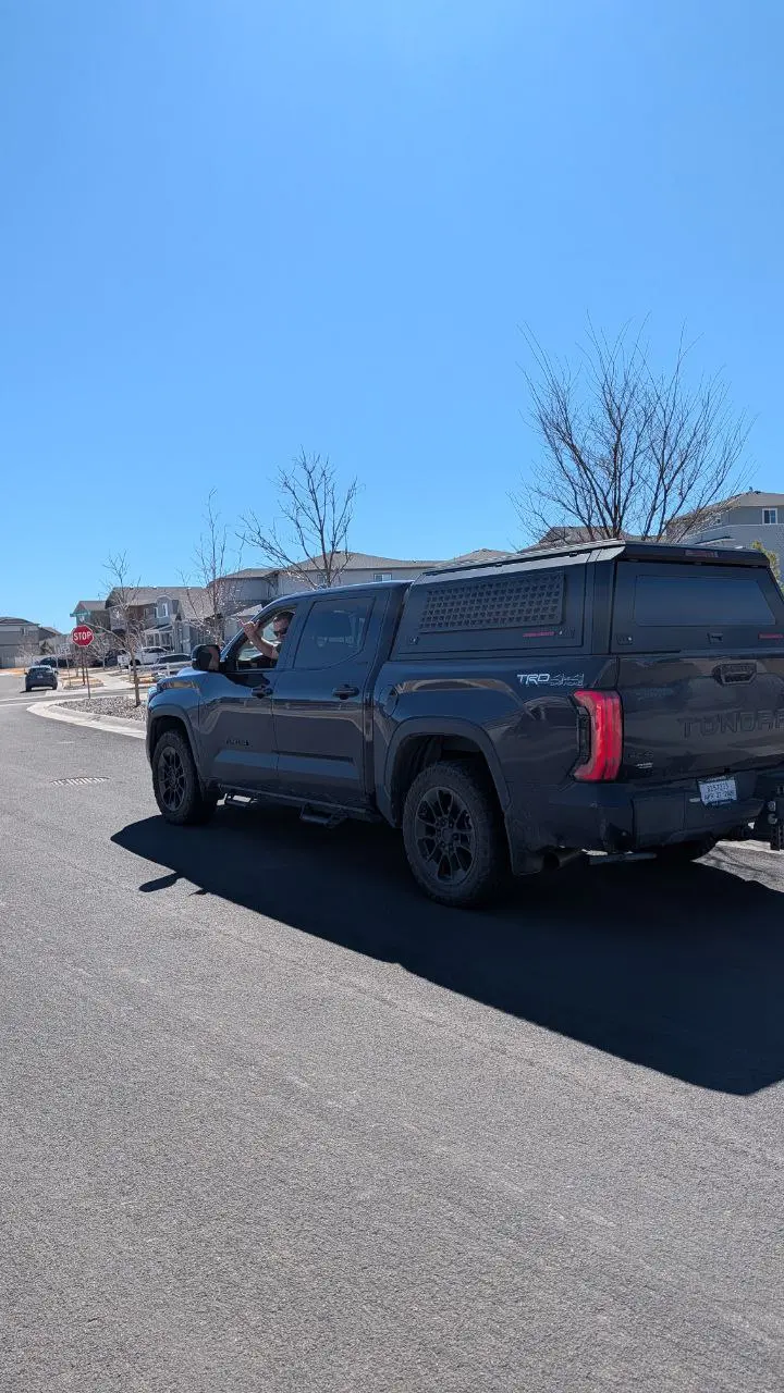 Toyota Tundra with an Overlandico Forge topper