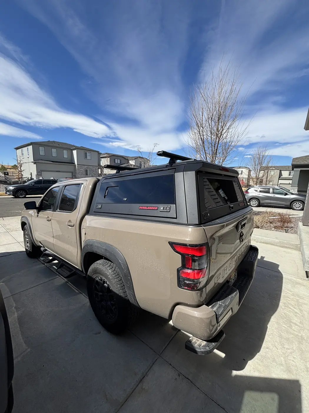 Nissan Frontier with an Overlandico Panorama topper