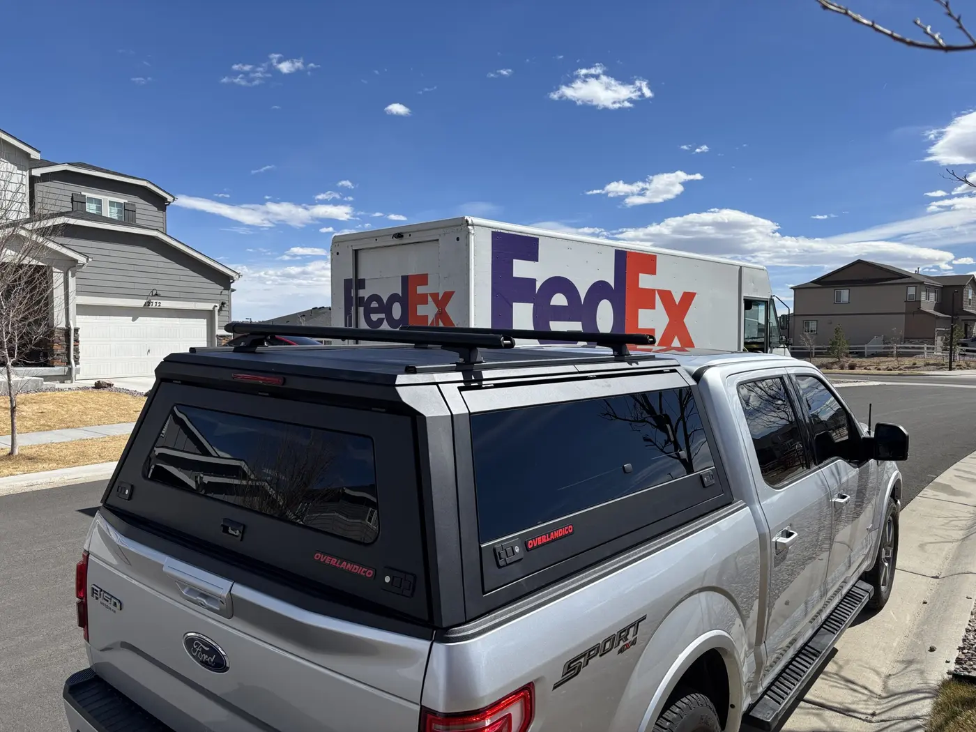 Ford F-150/F-250 with an Overlandico Panorama topper