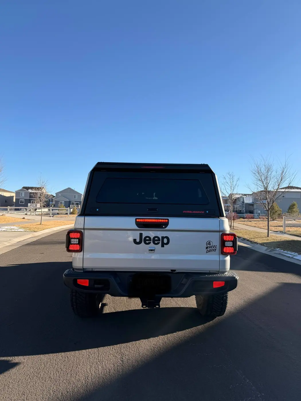 Jeep Gladiator with an Overlandico Panorama topper