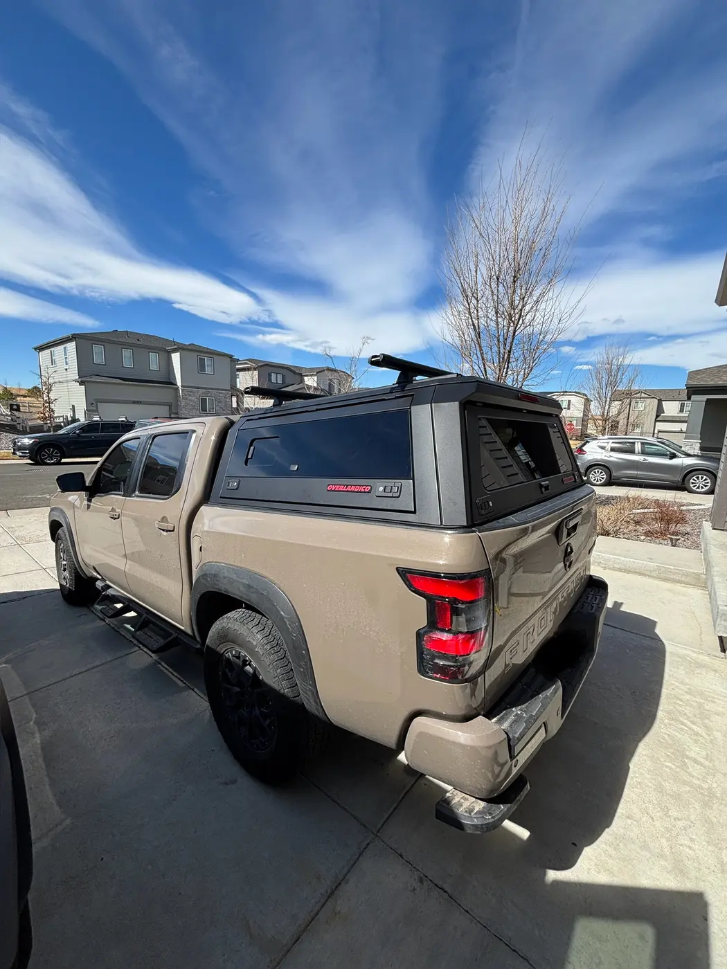 Nissan Frontier with an Overlandico Panorama topper