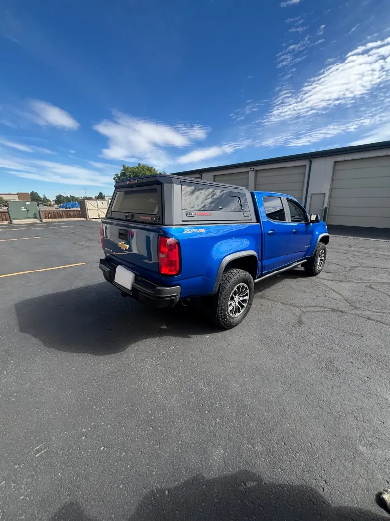 Chevy / GMC Colorado / Canyon with an Overlandico Panorama topper