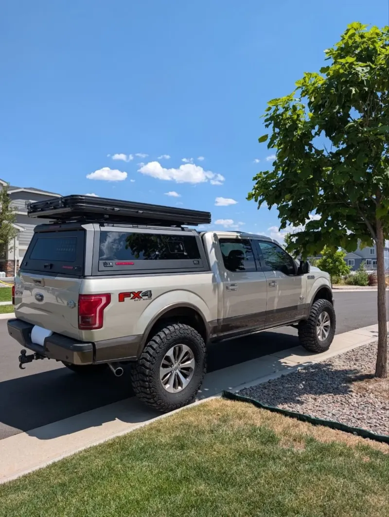 Ford F-150/F-250 with an Overlandico Panorama topper